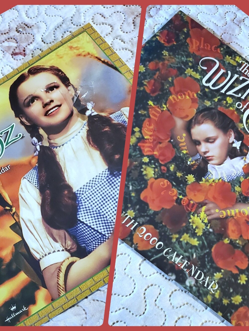 The Wizard of Oz vintage 2000 16-Month    and 2000 12 month NEW/SEALED CALENDAR